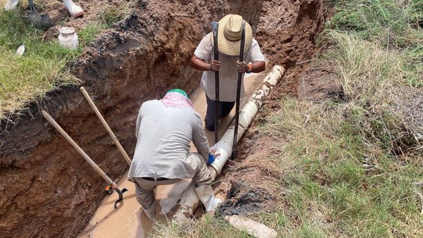 Llegará el servicio de agua potable a
colonias Vista Hermosa y Laguna Azul