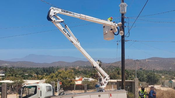 Se han rehabilitado 186 luminarias en las comunidades del  municipio