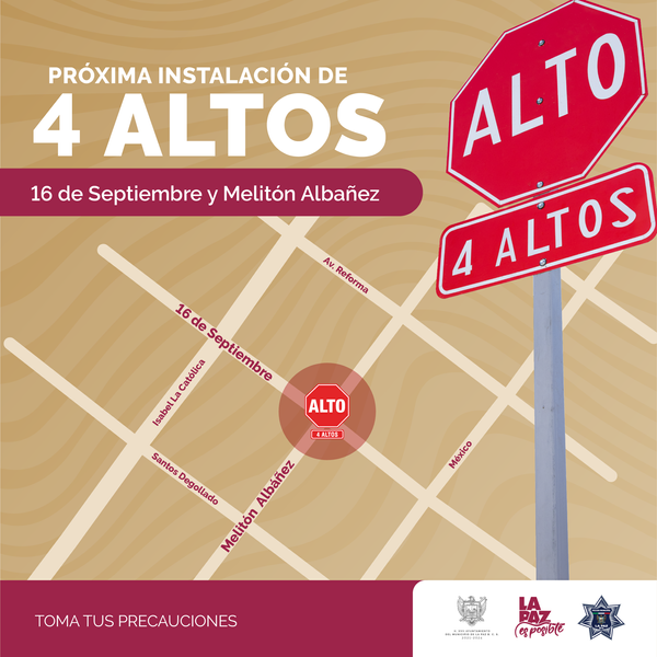 Instalarán nuevo crucero de 4 altos en colonia Vicente Guerrero