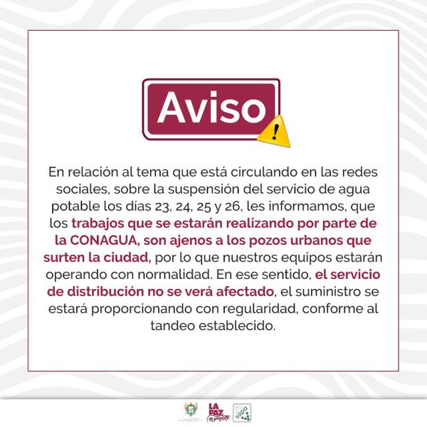 “No habrá suspensión de servicio de agua potable”: Director de SAPA