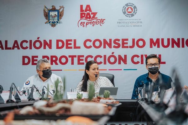 Instalan el Consejo Municipal de Protección Civil en La Paz