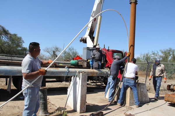 Se han incorporado a la red 110 litros de agua por segundo con rehabilitación de pozos