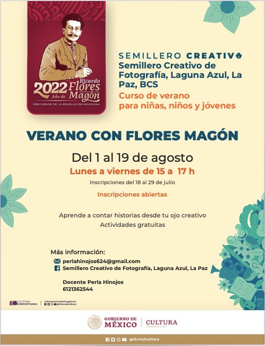 Invitan a taller de Fotografía de Verano