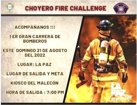 Invita Ayuntamiento a la final del 1er. Concurso del Cuerpo de Bomberos