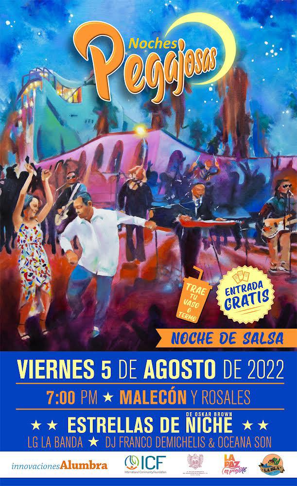 Presentarán el concierto “Noches Pegajosas” en el Malecón