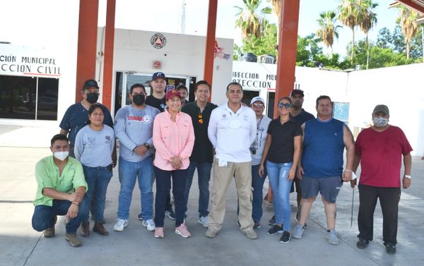 Recorren autoridades municipales instalaciones de Protección Civil