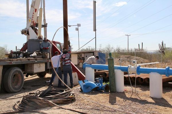 Tras restablecer el pozo 17-R se mejorará la presión del agua en distintas colonias