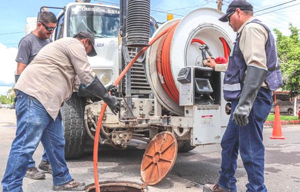 Atendidos más de 70 reportes de drenajes por OOMSAPAS La Paz