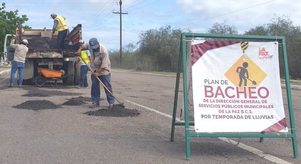 Inicia Servicios Públicos con bacheo de calles en la ciudad