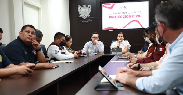 Sesiona Consejo Municipal de Protección Civil en seguimiento a tormenta tropical “Madeline”