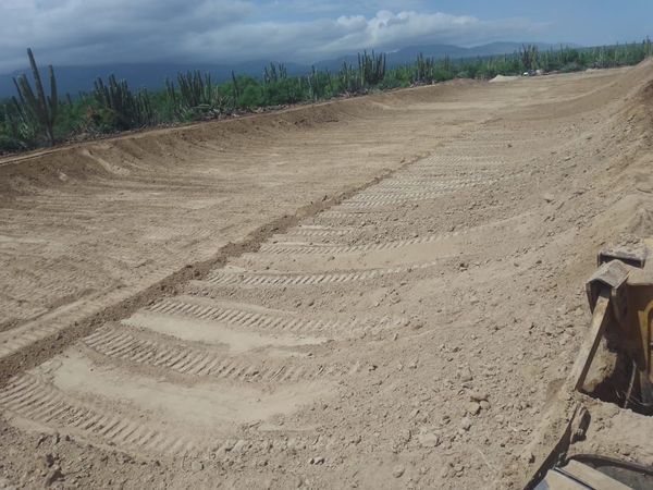 Realizan nueva trinchera para residuos sólidos en El Sargento