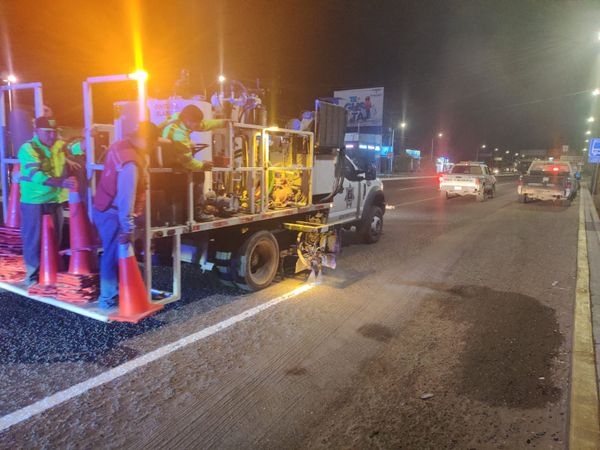 La DGSPPPTM mantiene permanentes trabajos en mejora de las vialidades.