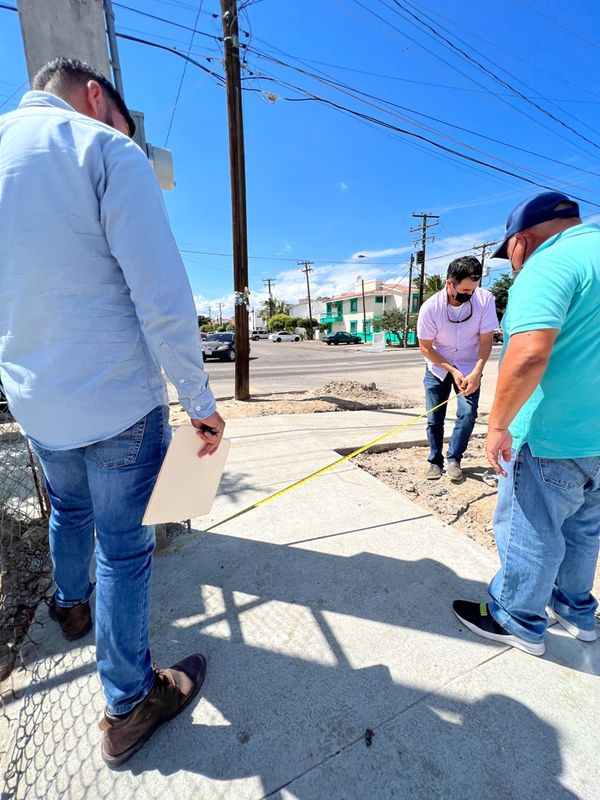 Realiza Ayuntamiento inspección de obras públicas en proceso