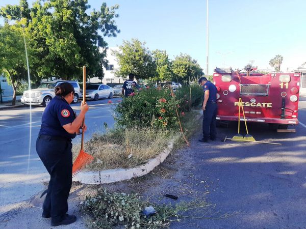 Realiza Cuerpo de Bomberos acciones de proximidad social y prevención a accidentes