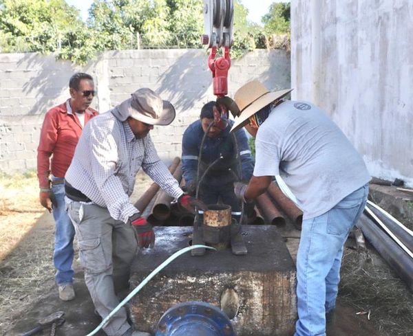 Concluye la rehabilitación del pozo 14, se estará restableciendo el servicio de agua en distintas colonias