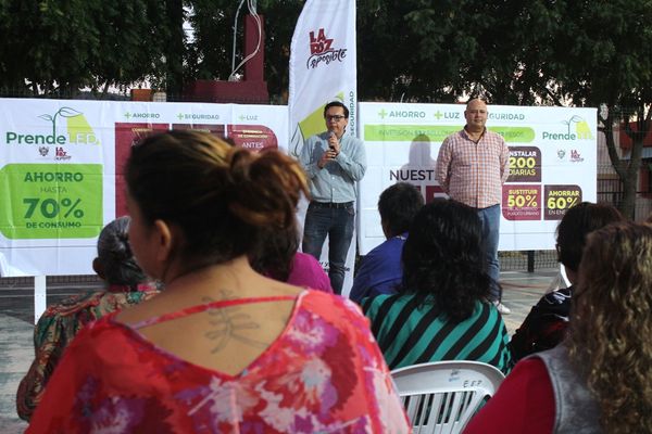 Se benefician 2,746 personas con PrendeLed en colonia Loma Linda
