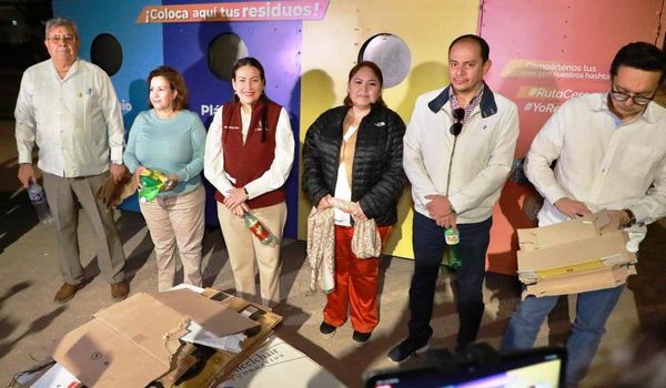 Apertura Ayuntamiento el contenedor de “Ruta Cero” en colonia Camino Real