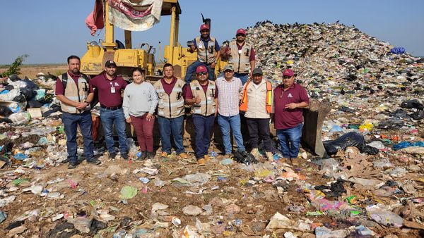 Asiste personal del relleno sanitario a Curso de Capacitación de Buenas Prácticas en Veracruz
