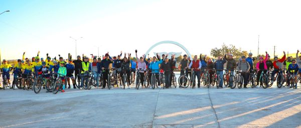 Se suman más personas al BiciViernes realizado por Ayuntamiento de La Paz