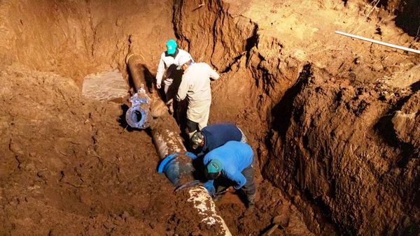 Concluyeron los trabajos en el acueducto El Carrizal-La Paz, se 
restablecerá el servicio en la zona sur de la ciudad: OOMSAPAS La Paz