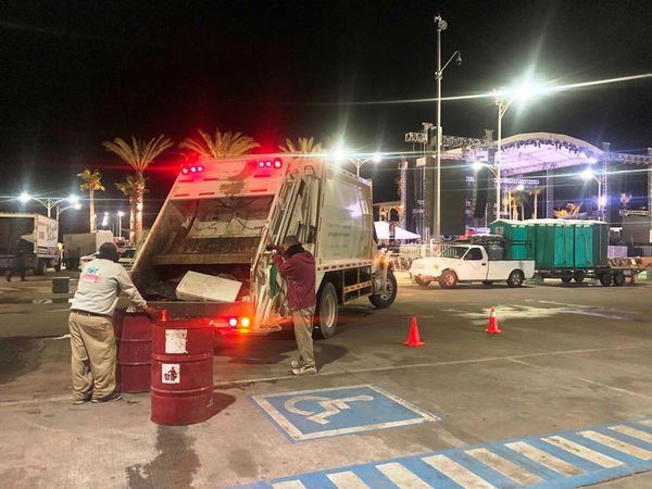 Recolectó Servicios Públicos más de 62 toneladas de residuos en el Carnaval 2023