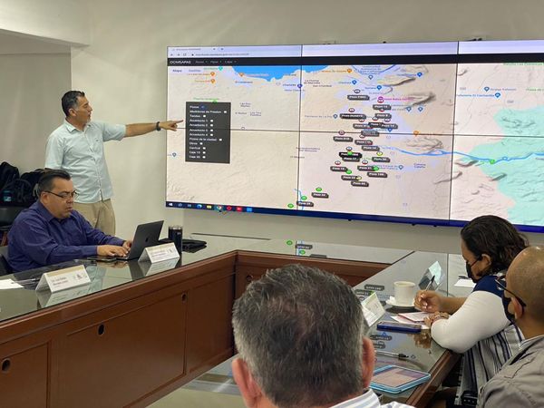 OOMSAPAS La Paz presentó avances del Centro de Monitoreo Digital del Agua ante la Junta de Gobierno