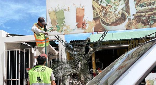 Realiza Ayuntamiento liberación de la vía pública en bulevar Pino Pallas