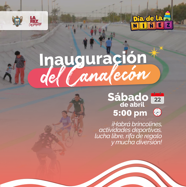 Invita Ayuntamiento a la apertura del “Canalecón” en Camino Real