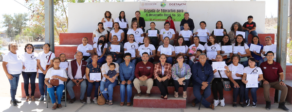 Concluyen 40 mujeres de Los Dolores Cursos de Capacitación Productiva