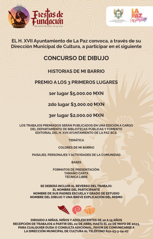 Convocan a Concursos de Dibujo y Entrevistas a niñas y niños