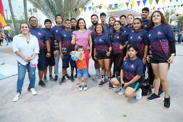 Inaugura Alcaldesa rehabilitación del Parque de El Centenario