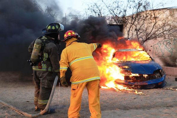 Reciben capacitación Bomberos de La Paz en investigación de incendios