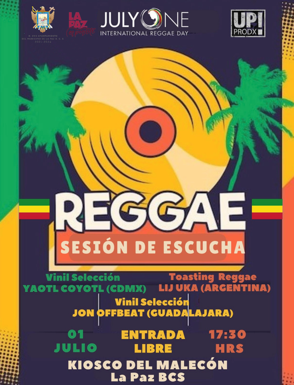 Conmemorarán el Día Internacional del Reggae