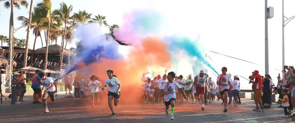 Se llevó a cabo la segunda edición de la Carrera de Colores