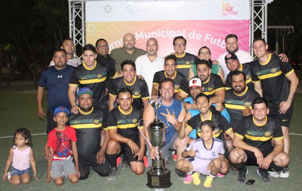 Secretaría General, campeón del Torneo Municipal de Fútbol