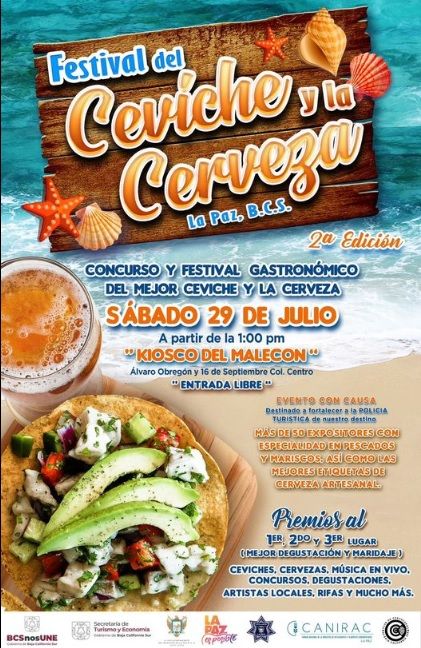 Todo listo para la Segunda Edición del “Festival del Ceviche y la Cerveza 2023”