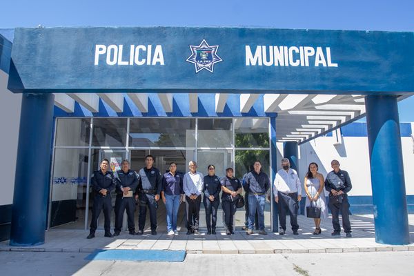 Recibe Policía Municipal de La Paz visita de personal perteneciente Dirección de Seguridad Pública del Municipio de Comondú