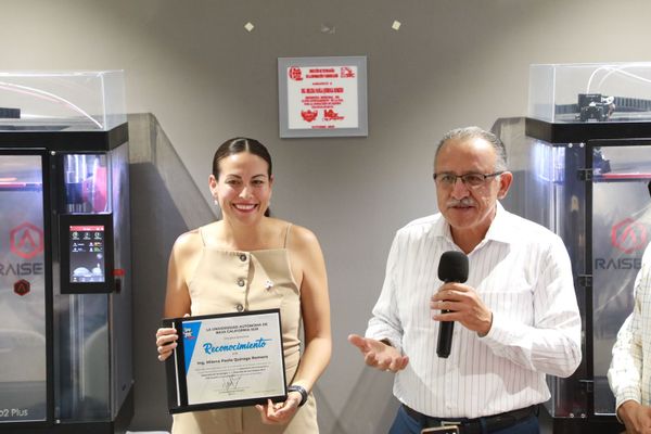 Entrega Ayuntamiento de La Paz equipo para el proyecto de micromedición y telemetría de consumo de agua a la UABCS