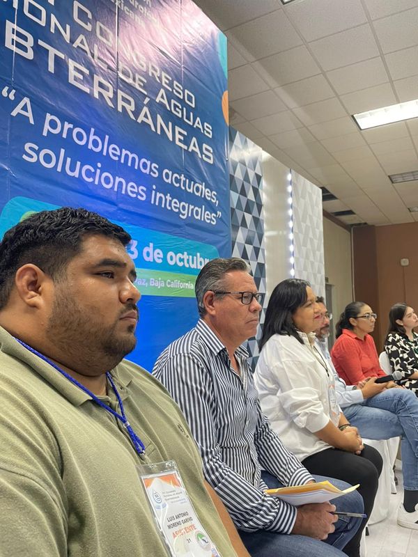 Participa OOMSAPAS La Paz en el XIII Congreso de Aguas Subterráneas