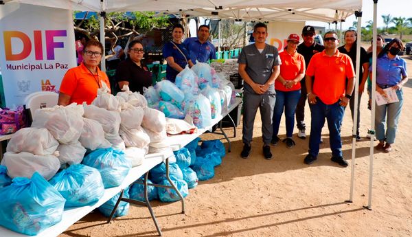 Realiza DIF Municipal La Paz Jornada Multidisciplinaria a colonia Lagunilla