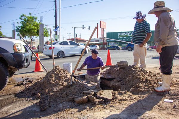 Se atendieron 244 fugas por el OOMSAPAS La Paz, en el transcurso del 25 de septiembre al 01 de octubre del 2023