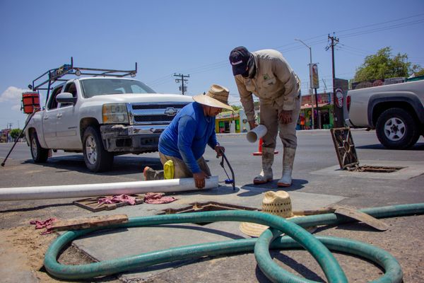 Se atendieron 256 fugas por el OOMSAPAS La Paz, en el transcurso del 16 al 22 de octubre del 2023