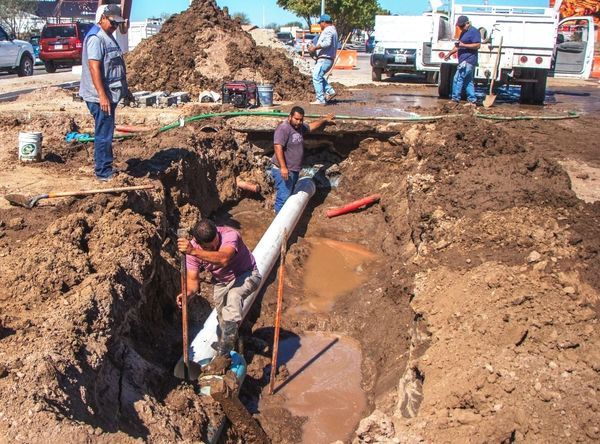 Fueron atendidas 269 fugas por el OOMSAPAS La Paz, en el transcurso del 23 al 29 de octubre