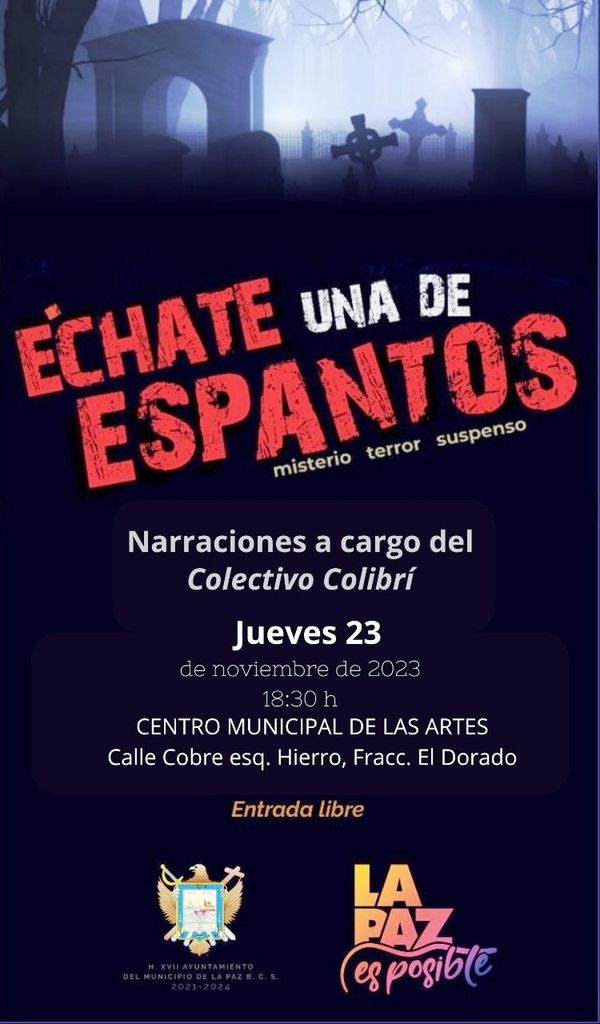 Invita Ayuntamiento a la presentación del programa “Échate una de espantos”