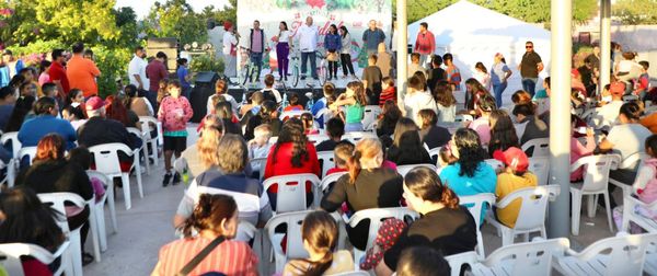 Continúan festivales “Navidad en tu Colonia” en La Paz