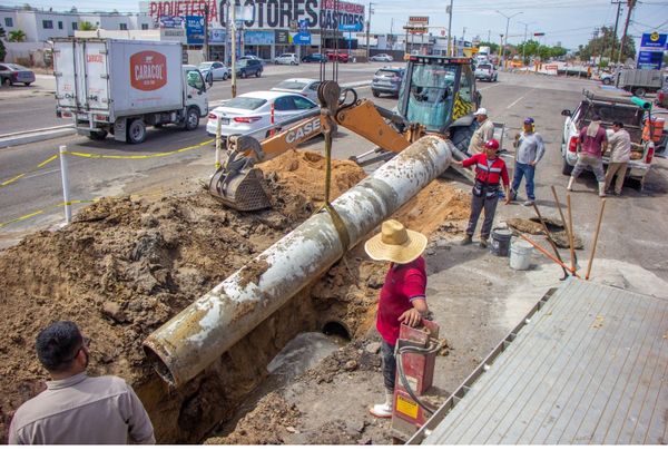 Atendidas 268 fugas por el OOMSAPAS La Paz, en el transcurso del 15 al 21 de enero