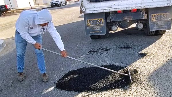 Cubren más de 150 baches en El Pescadero y Todos Santos