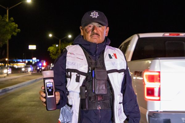 Operativos de alcoholímetro, estrategia que disminuye los siniestros viales; Dirección de Seguridad y Tránsito Municipal de La Paz