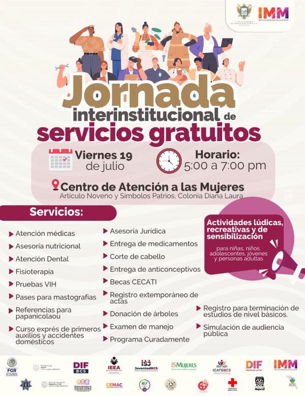 Invita Instituto Municipal de las Mujeres a Jornada Interinstitucional en la colonia Diana Laura