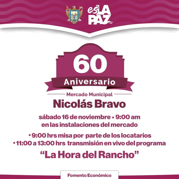 Mercado Bravo celebrará 60 años de creación, el próximo sábado